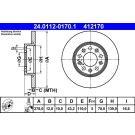 Bremsscheibe 24.0112-0170.1