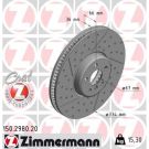 ZIMMERMANN Bremsscheibe 150.2980.20 ZIMMERMANN Bremsscheibe 150.2980.20