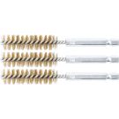 BGS Messingbürste 13 mm Antrieb Außensechskant 6,3 mm (1/4 ) 3-tlg 3078-13-M