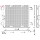 DENSO Klimaanlagenkühler DCN02028