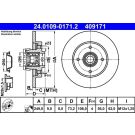 Bremsscheibe 24.0109-0171.2
