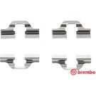BREMBO Zubehörsatz, Scheibenbremsbelag A 02 205