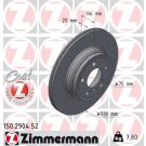 Bremsscheibe HA Sport BMW 3,4 11 SPORT Z 150.2904.52