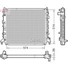 DENSO Motorkühler DRM99013