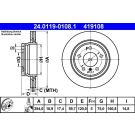 Bremsscheibe Bmw T. E46 98-06 24.0119-0108.1