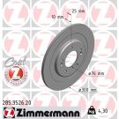 80 482 020 Bremsscheibe HA HYUNDAI i40 11 Coat Z 285.3526.20