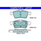 Bremsbelagsatz Nissan T. Primera 02-08 Keramik 13.0470-7137.2