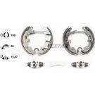 Satz Bremsbacken Opel Agila (H00) 1.0 12V, 1.2 16V 09.00-, 1.3 Cdti 08.03 84058000