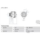 Lichtmaschine 0 986 080 370