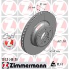 ZIMMERMANN Bremsscheibe 150.3408.20 ZIMMERMANN Bremsscheibe 150.3408.20