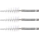 BGS Nylonbürste 18 mm Antrieb Außensechskant 6,3 mm (1/4 ) 3-tlg 3078-18-N
