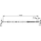 Handbremsseil MERCEDES Sprinter Zwillingsr 06 1987482034