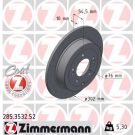 ZIMMERMANN Bremsscheibe 285.3532.52