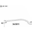 Abgasrohr OPEL Corsa D 1.2 06 34.5011