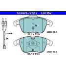 Bremsbelagsatz Citroen P. C5 1,6-2,0 08- Keramik 13.0470-7252.2