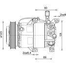 MAHLE Kompressor, Klimaanlage ACP 1459 000P
