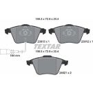 Bremsbelagsatz Vw P. Golf Vi/A3/Tt Quattro/4Motion 2391301