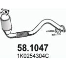 Abgasrohr SEAT Altea,Leon,VW,SKODA 04 58.1047