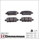 ZIMMERMANN Bremsbeläge 23871.138.1
