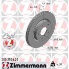 ZIMMERMANN Bremsscheibe 200.2526.20 Coat Z