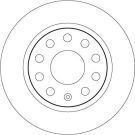 Bremsscheibe HA SKODA Octavia 12 DF6553