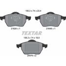 Bremsbelagsatz Vw P. A4 -99/Passat -99 1,8-2,8 Ohne Sensoren 156X74 2162402