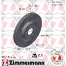 ZIMMERMANN Bremsscheibe 100.3356.54 BLACK Z