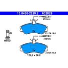 Bremsbelagsatz Citroen P. Berlingo/Xsara 96-11 13.0460-2829.2