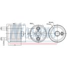 Ölkühler PKW Ford Galaxy I 1.9 Tdi 95 91267