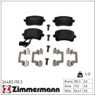 ZIMMERMANN Bremsbeläge 24483.170.3