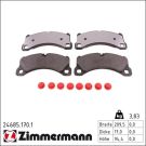 ZIMMERMANN Bremsbeläge 24685.170.1
