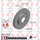 ZIMMERMANN Bremsscheibe 380.2170.20 Coat Z