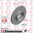ZIMMERMANN Bremsscheibe 250.1370.20 Coat Z