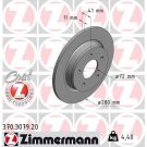 ZIMMERMANN Bremsscheibe 370.3079.20 Coat Z
