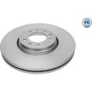 70 481 032PD Bremsscheibe VA Platinum CITROEN C5,Jumpy,FIAT,PEUGEOT 07 MEYLE-PD: Advanced performance and design 215 521 0024/PD