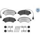 Bremsbelagsatz Fiat P. Ducato 06- Adowno— 1600Kg 025 244 6619-1/PD
