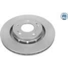 70 481 034PD Bremsscheibe VA Platinum CITROEN C-Crosser,MITS,PEUG 07 MEYLE-PD: Advanced performance and design 32-15 521 0025/PD