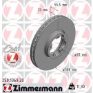 ZIMMERMANN Bremsscheibe 250.1369.20
