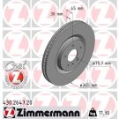 ZIMMERMANN Bremsscheibe 430.2647.20 ZIMMERMANN Bremsscheibe 430.2647.20