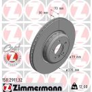 ZIMMERMANN Bremsscheibe 150.2911.32 FORMULA F