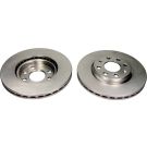 Bremsscheibe Fiat P. Grande Punto/Corsa D 06- Mit Ok Pow Anti-Korrosion QD8634