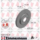 ZIMMERMANN Bremsscheibe 540.5312.20 Coat Z