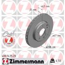 ZIMMERMANN Bremsscheibe 400.1435.20 Coat Z