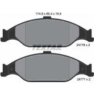 BREMSBELAGSATZ FORD P. USA MUSTANG 3,8-4,6 99-04183,5 X 60,5 X 15,4 2477601