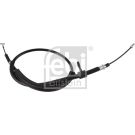 FEBI BILSTEIN Seilzug, Feststellbremse 109093