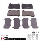 ZIMMERMANN Bremsbeläge 23325.160.1