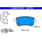Bremsbelagsatz Renault T. Fluence/Megane/Scenic 1.2-2.0 08 13.0460-2756.2