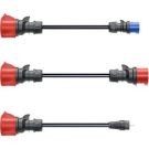 Gemini flex 22 kW Set Haushaltsstecker, blau, rot CH-04-07