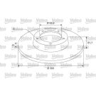 VALEO Bremsscheibe 675413 COATED
