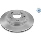 Bremsscheibe Honda P. Civic/Cr-Z 1.3-1.6 01 MEYLE-PD: Advanced performance and design 31-15 521 0049/PD